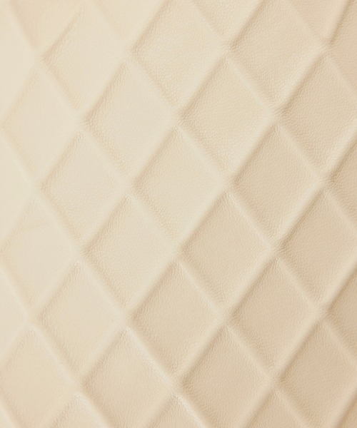 ROPE' PICNIC（ロペピクニック）の「スクエアエンボスドロストリングショルダーバッグ（ショルダーバッグ・レディース・シルバー/ピンク/ブラック/キナリ・FREE）」の18枚目の写真