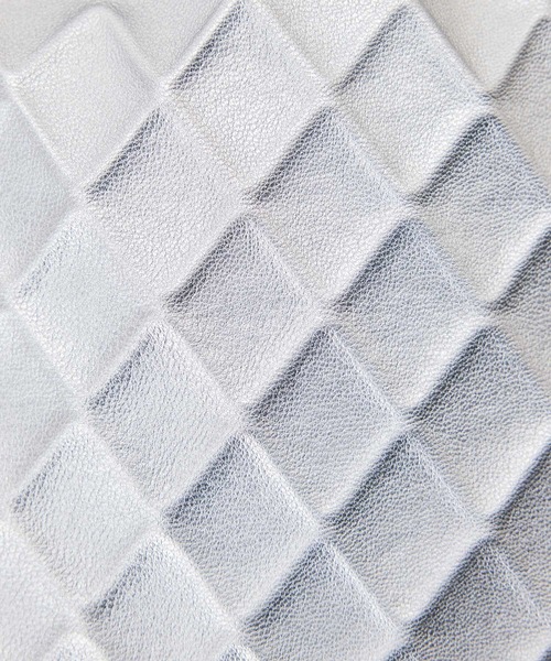 ROPE' PICNIC（ロペピクニック）の「スクエアエンボスドロストリングショルダーバッグ（ショルダーバッグ・レディース・シルバー/ピンク/ブラック/キナリ・FREE）」の21枚目の写真