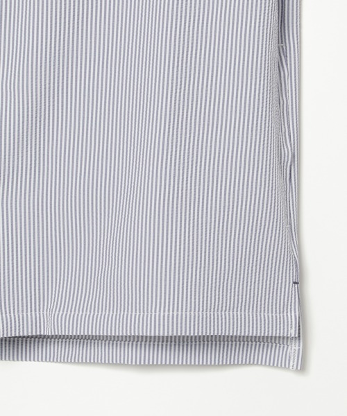 ikka(イッカ)の「イージーケアサッカースナップシャウター(ブルゾン・メンズ・ベージュ/ネイビー/オリーブ/ブルー・M/L/XL/S)」の21枚目の写真
