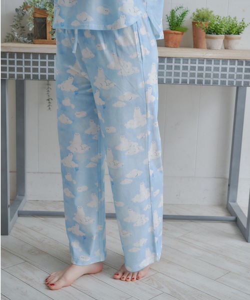 【新品】ポール＆ジョー　メガネネコパジャマ（M)半袖＋長ズボン 楽天市場】paul & joe 猫 パジャマの通販