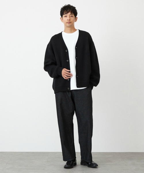 498 PGG ユニセックス 定価33,000円 イージーパンツ ネイビー系 M Discoat パンツ 「新色追加/7サイズ展開」とろみイージーパンツ