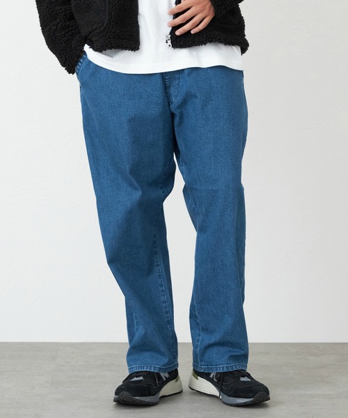 498 PGG ユニセックス 定価33,000円 イージーパンツ ネイビー系 M Discoat パンツ 「新色追加/7サイズ展開」とろみイージーパンツ