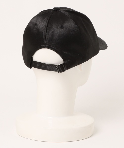 mellowneon（メロウネオン）の「刺繍サテンキャップ（キャップ・レディース・ブラック/グレー/ピンク/ホワイト・FREE）」の13枚目の写真