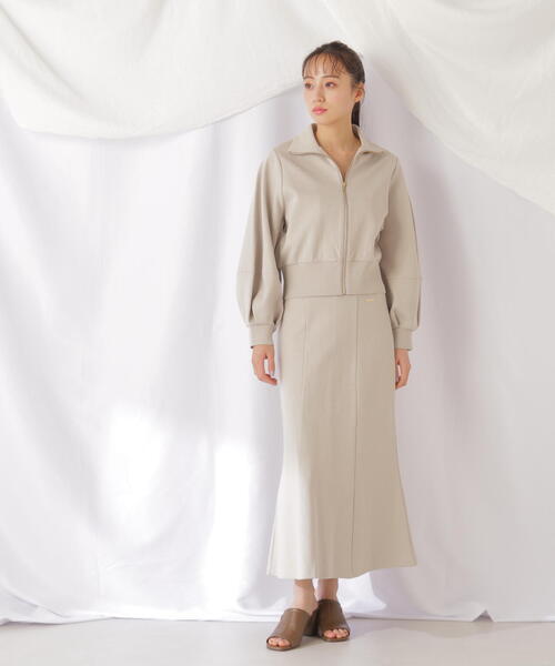 JILL by JILL STUART(ジルバイジルスチュアート)の「◇スウェットランタンブルゾン(ブルゾン・レディース・グレー系その他/ベージュ・FREE)」の11枚目の写真