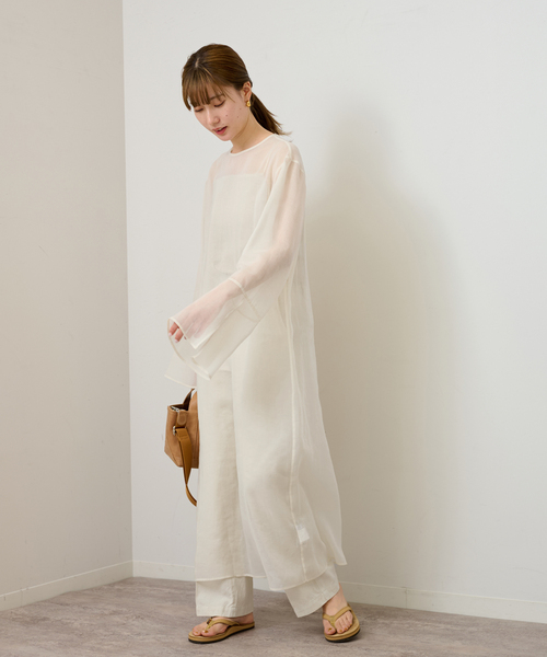 FRAMeWORK ソフトオーガンジーワンピース＊ 専用 FRAMeWORK