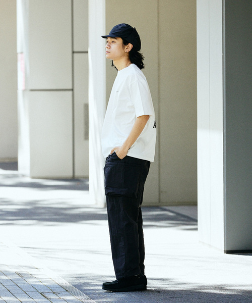 Snow Peak(スノーピーク)の「SNOW PEAK × JOURNAL STANDARD / 別注 UCCP Solid Stake Tshirt(Tシャツ/カットソー・メンズ・ブラック/ホワイト・X-LARGE/LARGE/MEDIUM)」の7枚目の写真