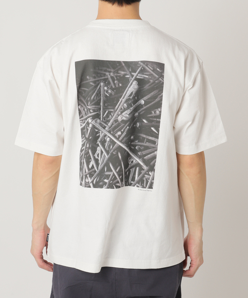 Snow Peak(スノーピーク)の「SNOW PEAK × JOURNAL STANDARD / 別注 UCCP Solid Stake Tshirt(Tシャツ/カットソー・メンズ・ブラック/ホワイト・X-LARGE/LARGE/MEDIUM)」の21枚目の写真