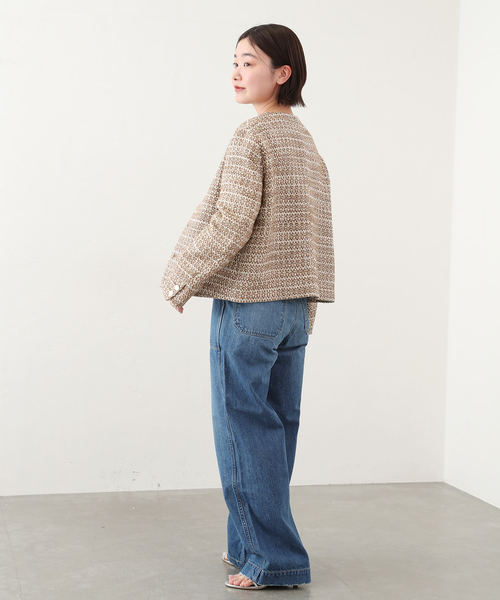 IENA（イエナ）の「【COUTURE D`ADAM】イタリアンツイードスペンサー