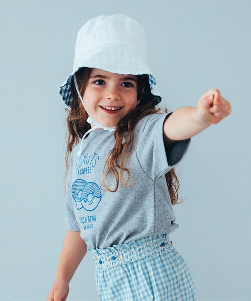 こども ビームス（コドモビームス）の「こども ビームス /  リバーシブル ハット（48～50cm）（ハット・キッズ・イエロー/ブルー・50㎝/48㎝）」の5枚目の写真