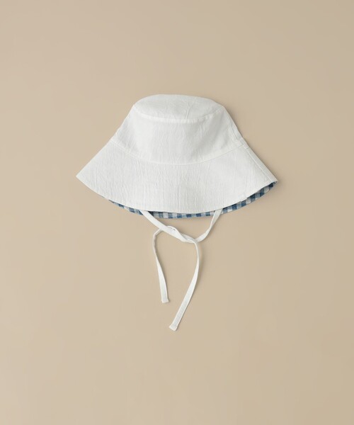 こども ビームス（コドモビームス）の「こども ビームス /  リバーシブル ハット（48～50cm）（ハット・キッズ・イエロー/ブルー・50㎝/48㎝）」の9枚目の写真