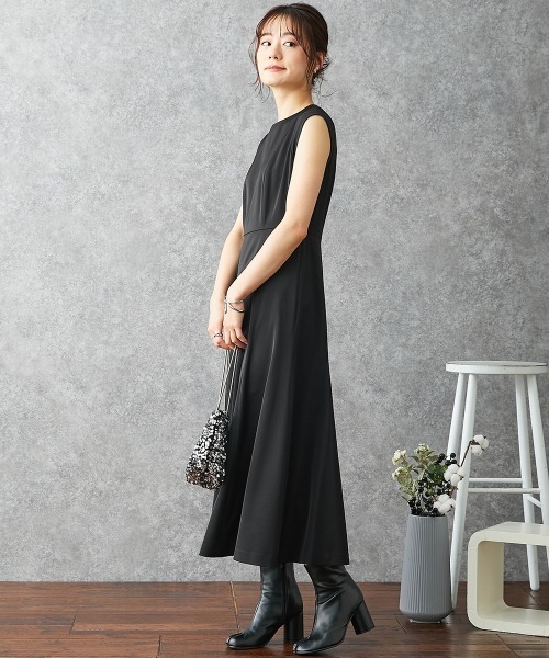 Neina(ネイナ)の「スカラ袖レースブラウスマーメイドワンピースドレス 大きいサイズ有〔Neina〕(ドレス・レディース・ブラウン系/ブラック系・M/L/LL/3L)」の13枚目の写真