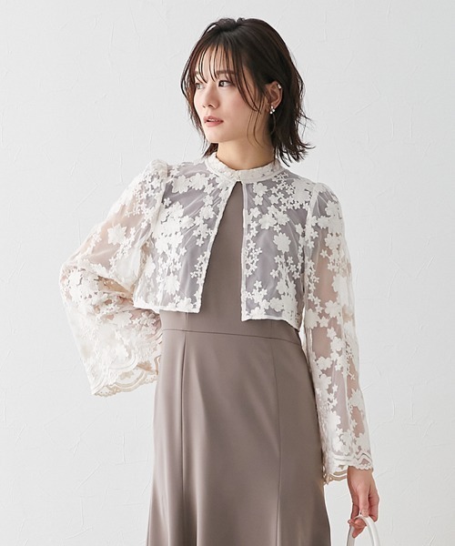 Neina(ネイナ)の「スカラ袖レースブラウスマーメイドワンピースドレス 大きいサイズ有〔Neina〕(ドレス・レディース・ブラウン系/ブラック系・M/L/LL/3L)」の19枚目の写真