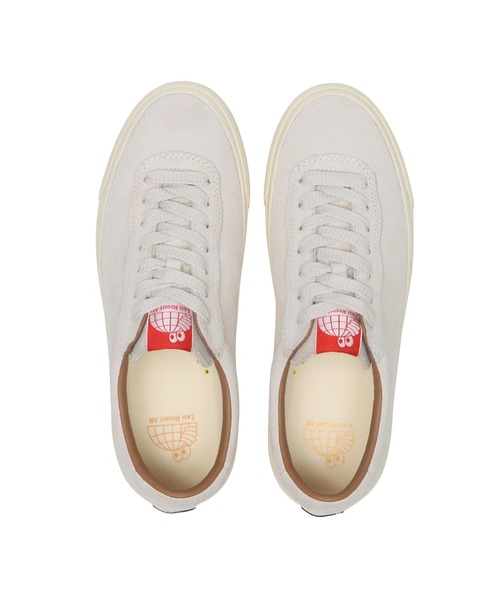 Last Resort AB(ラストリゾート・エービー)の「VM001 SUEDE LO WHITE/WHITE(スニーカー・メンズ・ホワイト・5/5h/6/6h/7/7h/8/8h/9/9h/10/10h/11/4h)」の4枚目の写真
