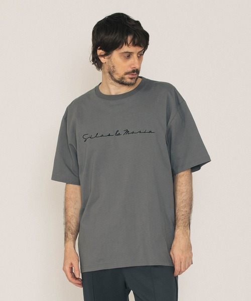 SILAS（サイラス）の「SCRIPT S/S TEE（Tシャツ/カットソー・メンズ・ブラック/グレー/ホワイト・M/L/XL）」の4枚目の写真