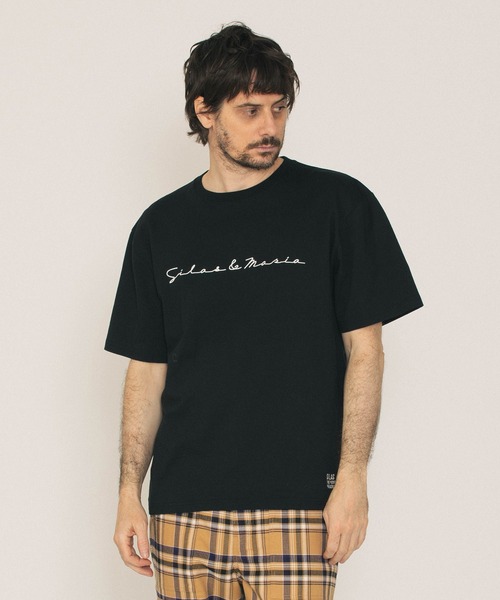 SILAS（サイラス）の「SCRIPT S/S TEE（Tシャツ/カットソー・メンズ・ブラック/グレー/ホワイト・M/L/XL）」の6枚目の写真