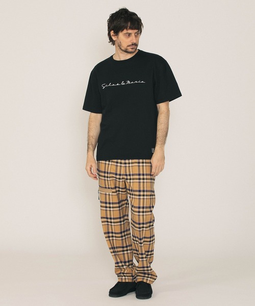 SILAS（サイラス）の「SCRIPT S/S TEE（Tシャツ/カットソー・メンズ・ブラック/グレー/ホワイト・M/L/XL）」の9枚目の写真