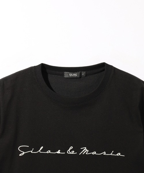 SILAS（サイラス）の「SCRIPT S/S TEE（Tシャツ/カットソー・メンズ・ブラック/グレー/ホワイト・M/L/XL）」の12枚目の写真