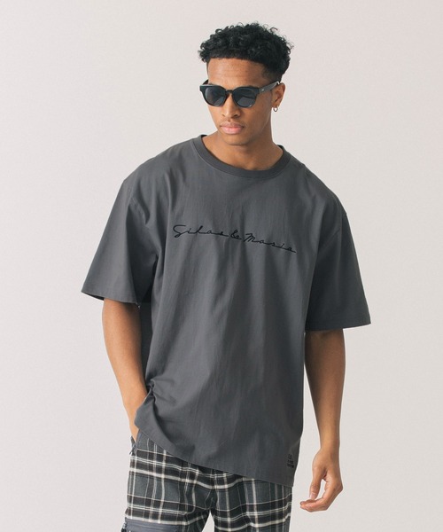 SILAS（サイラス）の「SCRIPT S/S TEE（Tシャツ/カットソー・メンズ・ブラック/グレー/ホワイト・M/L/XL）」の15枚目の写真