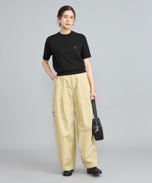 BEVERLY HILLS POLO CLUB(ビバリーヒルズポロクラブ)の「【WEB限定】BEVERLY HILLS POLO CLUB(ビバリーヒルズポロクラブ)コンパクトニット(ニット/セーター・レディース・その他1/ブラック・M)」の11枚目の写真