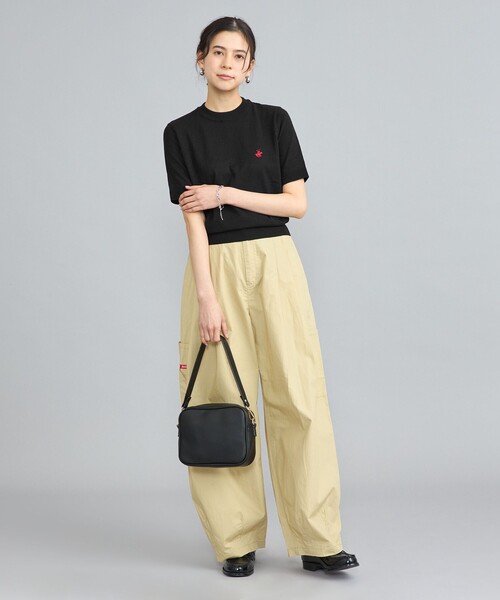 BEVERLY HILLS POLO CLUB(ビバリーヒルズポロクラブ)の「【WEB限定】BEVERLY HILLS POLO CLUB(ビバリーヒルズポロクラブ)コンパクトニット(ニット/セーター・レディース・その他1/ブラック・M)」の12枚目の写真