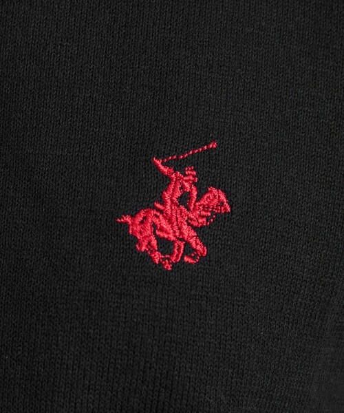 BEVERLY HILLS POLO CLUB(ビバリーヒルズポロクラブ)の「【WEB限定】BEVERLY HILLS POLO CLUB(ビバリーヒルズポロクラブ)コンパクトニット(ニット/セーター・レディース・その他1/ブラック・M)」の22枚目の写真