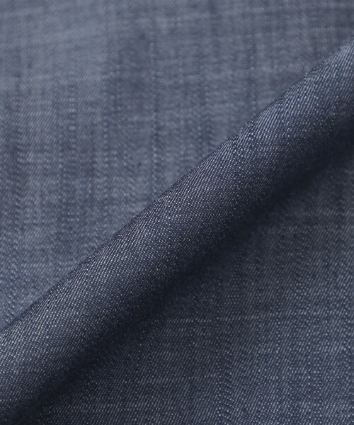 【セール】ダブルスラブシャンブレー ジャケット（ブルゾン）｜TO BE CHIC（トゥー ビー シック）