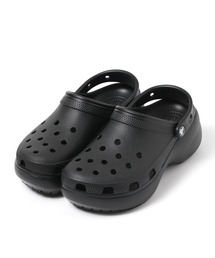 【LADIES】crocs/CL PL CLOG クラシック プラットフォーム クロッグ 2976132