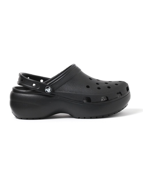 crocs(クロックス)の「【LADIES】crocs/CL PL CLOG クラシック プラットフォーム クロッグ 2976132(サンダル・レディース・ホワイト/ブラック/ピンク・MEDIUM/SMALL)」の16枚目の写真