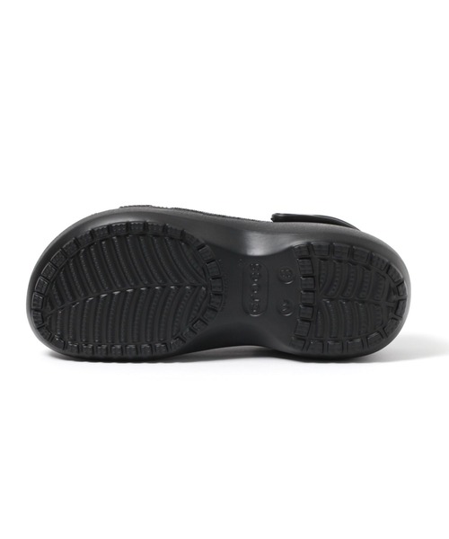 crocs(クロックス)の「【LADIES】crocs/CL PL CLOG クラシック プラットフォーム クロッグ 2976132(サンダル・レディース・ホワイト/ブラック/ピンク・MEDIUM/SMALL)」の14枚目の写真