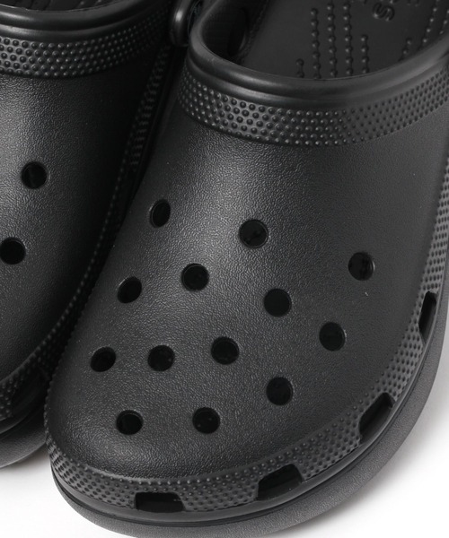 crocs(クロックス)の「【LADIES】crocs/CL PL CLOG クラシック プラットフォーム クロッグ 2976132(サンダル・レディース・ホワイト/ブラック/ピンク・MEDIUM/SMALL)」の12枚目の写真