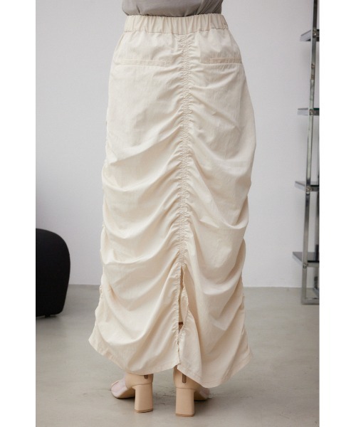 AZUL by moussy（アズールバイマウジー）の「カーゴロングスカート（スカート・レディース・ブラウン/オフホワイト/ブラック・SMALL/MEDIUM）」の8枚目の写真