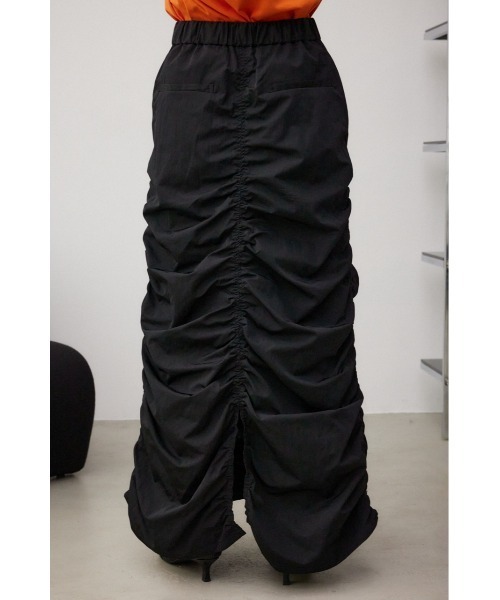 AZUL by moussy（アズールバイマウジー）の「カーゴロングスカート（スカート・レディース・ブラウン/オフホワイト/ブラック・SMALL/MEDIUM）」の18枚目の写真