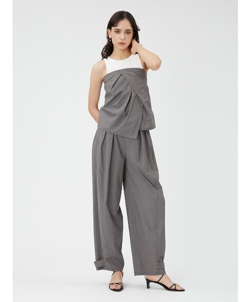 FRAY I.D（フレイアイディー）の「2wayコクーンワイドパンツ（その他