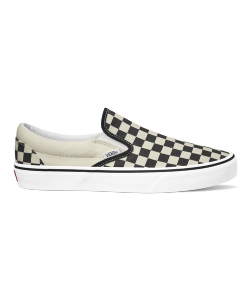 VANS(バンズ)の「【VANS】CLASSIC SLIP-ON(スリッポン・メンズ・ブラック×ホワイト/ブラック/ブラック系その他・26.5/28/27.5/27/26)」の2枚目の写真