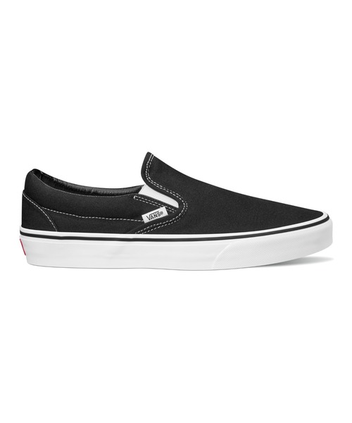 VANS(バンズ)の「【VANS】CLASSIC SLIP-ON(スリッポン・メンズ・ブラック×ホワイト/ブラック/ブラック系その他・26.5/28/27.5/27/26)」の1枚目の写真