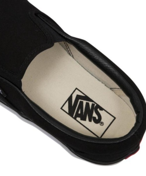 VANS(バンズ)の「【VANS】CLASSIC SLIP-ON(スリッポン・メンズ・ブラック×ホワイト/ブラック/ブラック系その他・26.5/28/27.5/27/26)」の12枚目の写真