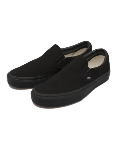 VANS(バンズ)の「【VANS】CLASSIC SLIP-ON(スリッポン・メンズ・ブラック×ホワイト/ブラック/ブラック系その他・26.5/28/27.5/27/26)」の9枚目の写真