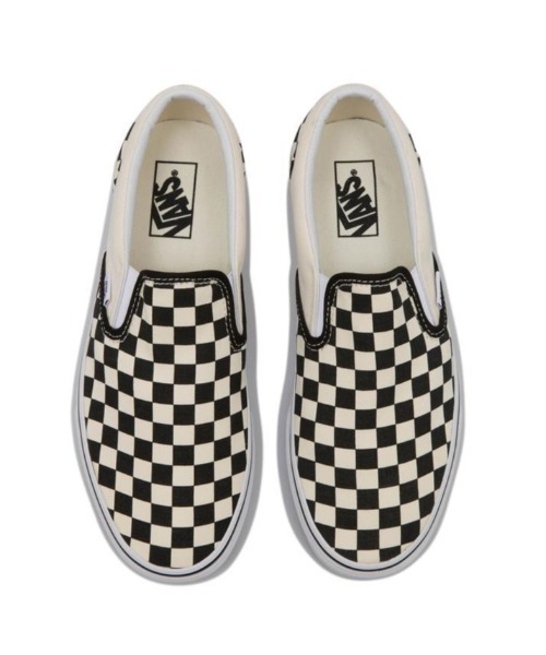 VANS(バンズ)の「【VANS】CLASSIC SLIP-ON(スリッポン・メンズ・ブラック×ホワイト/ブラック/ブラック系その他・26.5/28/27.5/27/26)」の13枚目の写真