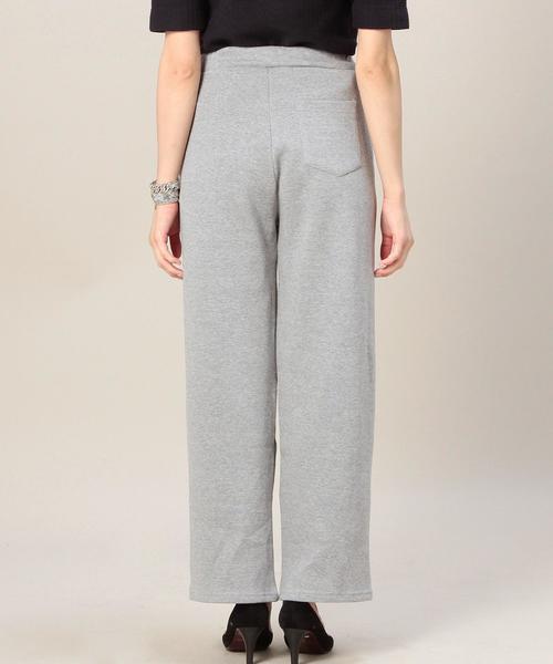 BEAUTY&YOUTH UNITED ARROWS(ビューティーアンドユースユナイテッドアローズ)の「BY リブダブルフェイスパンツ ◆(その他パンツ・レディース・ブラック/ライトグレー・フリー)」の3枚目の写真