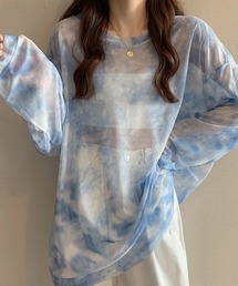 シースルー Tシャツ レディース 長袖
