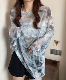 シースルー Tシャツ レディース 長袖