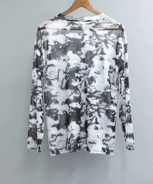 Miniministore(ミニミニストア)の「シースルー Tシャツ レディース 長袖(Tシャツ/カットソー・レディース・ブルー/ブラック/ライトグレー・FREE)」の17枚目の写真