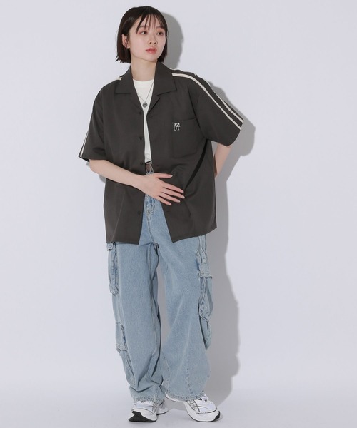 Anui(アニュイ)の「【UNISEX/2サイズ展開】カーゴイージーデニム(デニムパンツ・レディース・ライトブルー/ライトブラック・MEDIUM/SMALL)」の6枚目の写真