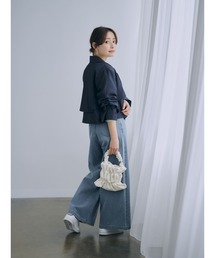 コヒナ cohina バックフレアショートトレンチコート バックフレアショートトレンチコート | 小柄・低身長女性向け