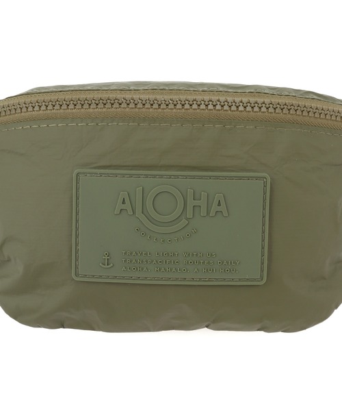 ALOHA（アロハ）の「【ALOHA COLLECTION】Monochrome Mini Hip Pack Dune ミニヒップパック／W21.5×H12（ボディバッグ/ウエストポーチ・レディース・キャメル/オリーブ/ブラック・FREE）」の18枚目の写真