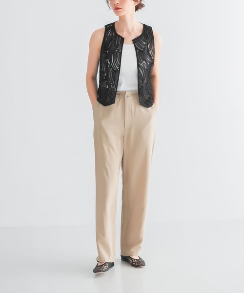 URBAN RESEARCH（アーバンリサーチ）の「レースジレ（シャツ/ブラウス・レディース・オフホワイト/ブラック・FREE）」の13枚目の写真