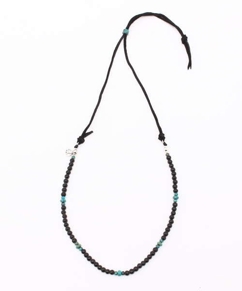 SunKu（サンク）の「別注ﾈｯｸﾚｽ（ネックレス・メンズ・ブラック/その他16/レッド・FREE）」の2枚目の写真