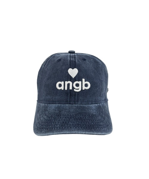 ANDGEEBEE（アンジービー）の「ケミカルウォッシュロゴキャップ（キャップ・レディース・ブルー/ブラック・FREE）」の6枚目の写真