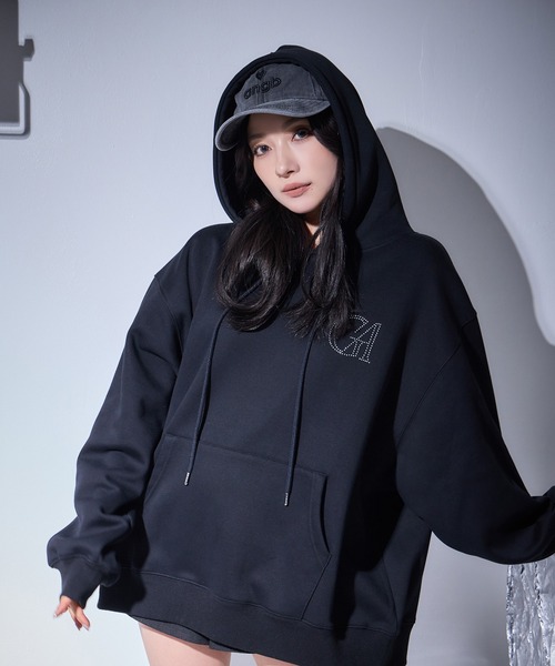 ANDGEEBEE（アンジービー）の「ケミカルウォッシュロゴキャップ（キャップ・レディース・ブルー/ブラック・FREE）」の21枚目の写真