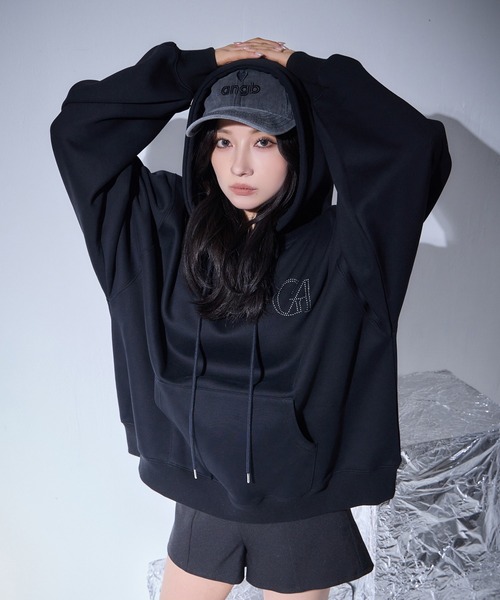 ANDGEEBEE（アンジービー）の「ケミカルウォッシュロゴキャップ（キャップ・レディース・ブルー/ブラック・FREE）」の22枚目の写真